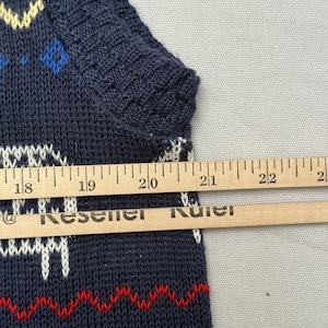Vintage Pendleton Sophisticates Damen Pullover Weste Schaf L Bild 6