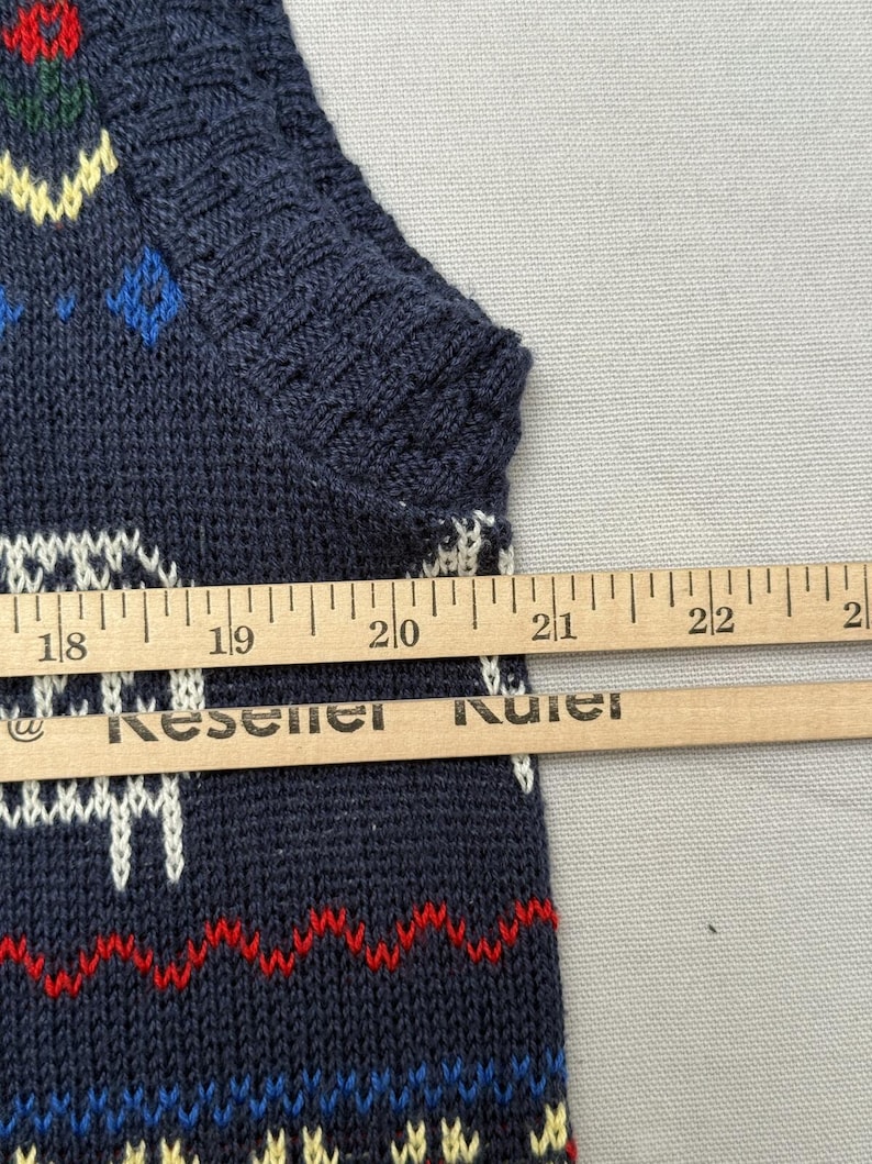 Vintage Pendleton Sophisticates Damen Pullover Weste Schaf L Bild 6