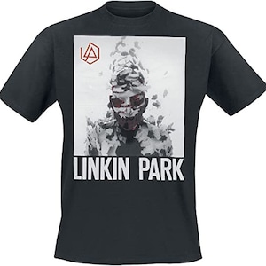 Linkin Park Mens T-shirt- Officially Licensed Hybrid Theory / Living Things Merch - Boyfriend Tee