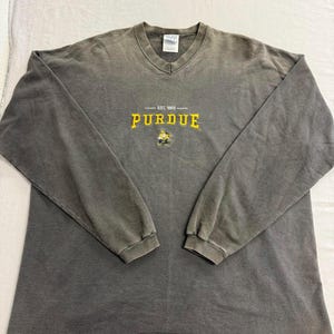 VTG Purdue Universität Crewneck - Purdue Pete Sweatshirt XXL