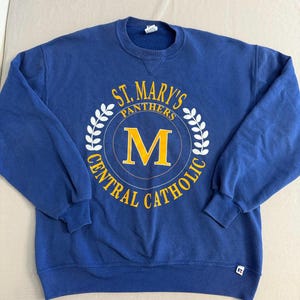 Vintage Saint Mary&#39;s College High School Crewneck Sweatshirt