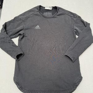 Faded Adidas Sample Sweatshirt Adidas Tango Logo Black - M