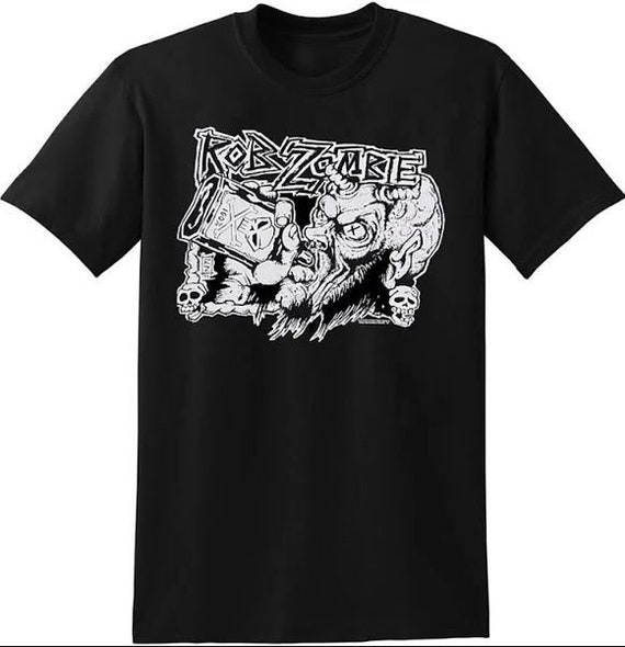 Rob Zombie Mens T-shirt- Call Bottle Officially Licensed
