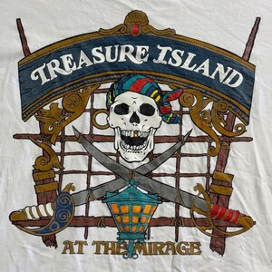 Vintage Treasure Island beim Mirage T-Shirt Las Vegas - L Bild 3