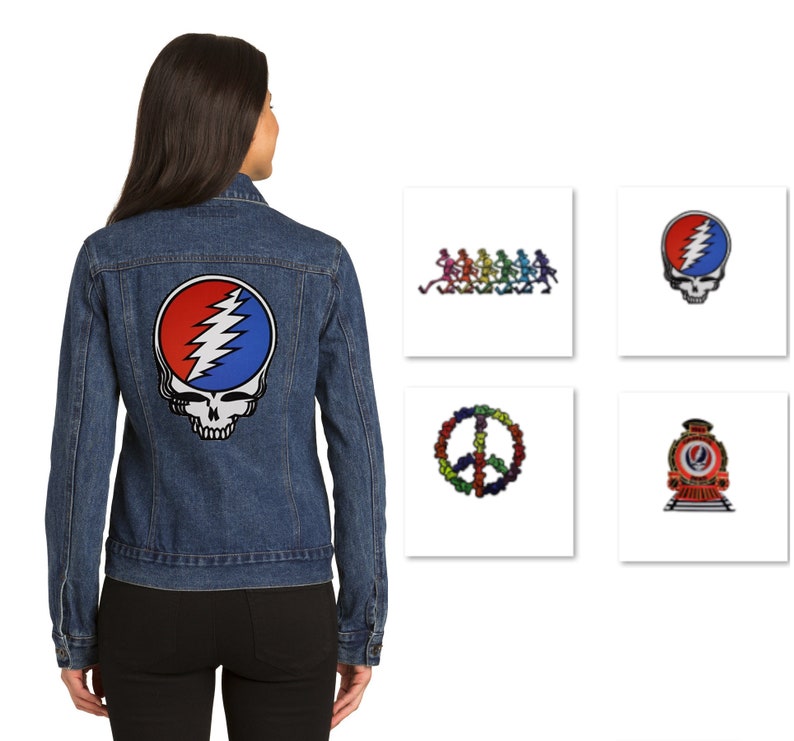 Punk Mom Denim Jacket - Rock and Roll Band Jean Jackets - Brand New ...