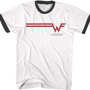 Weezer 01年ツアー　ウィーザー バンドTシャツ　アートＴシャツ weezer ウィーザー 2001年ジャパンツアーTシャツ - メルカリ