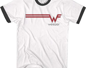 Weezer Ringer T-shirt: 90s Alternative Rock Concert Merch - Etsy