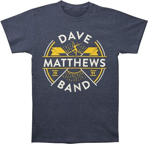 Dave Matthews Band Mens T-shirt- DMB Tour T-shirt Licensed Band
