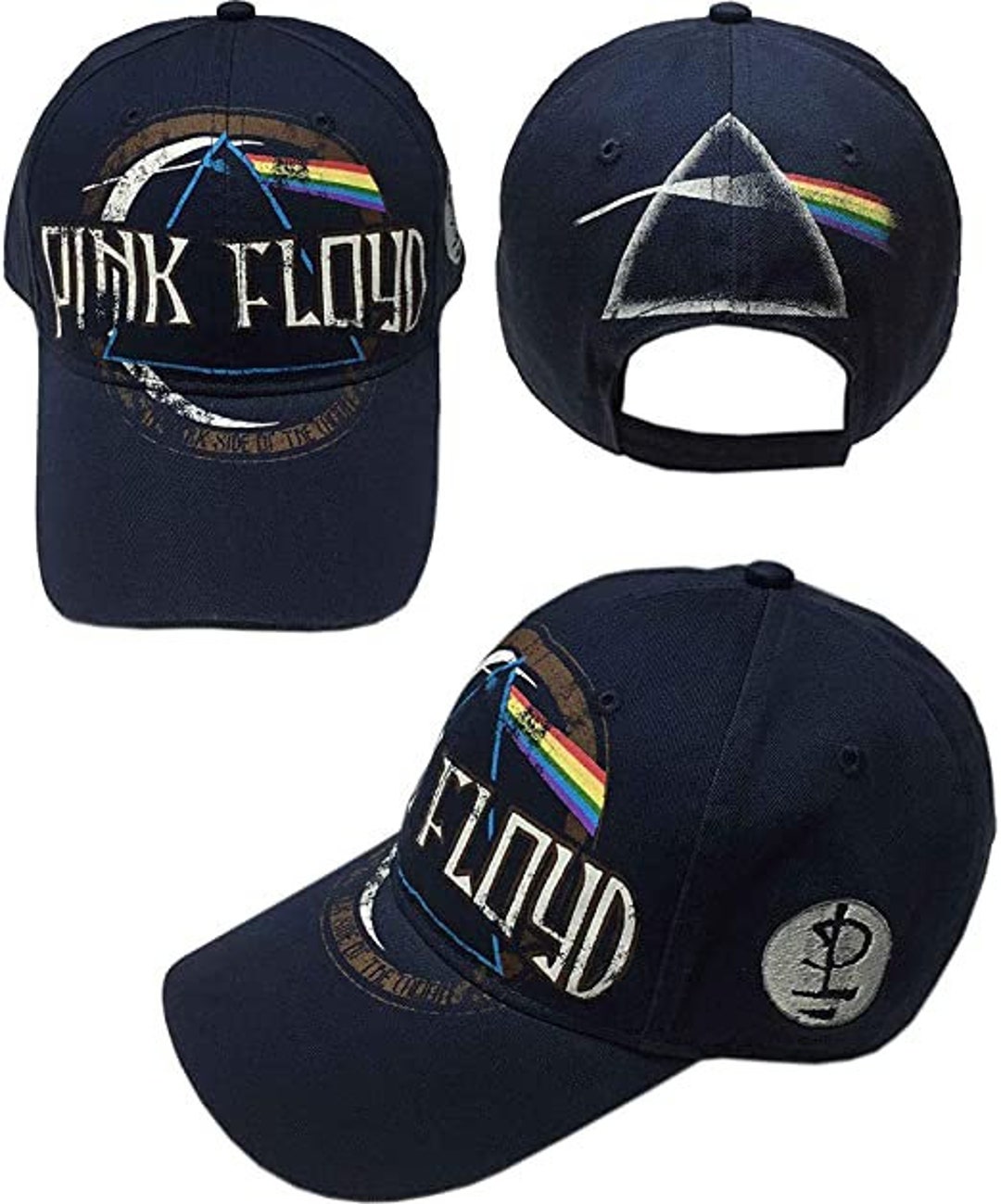 Pink Floyd Hat Baseball Cap Officially Licensed Darkside of the Moon Merch Baseball Hat Etsy