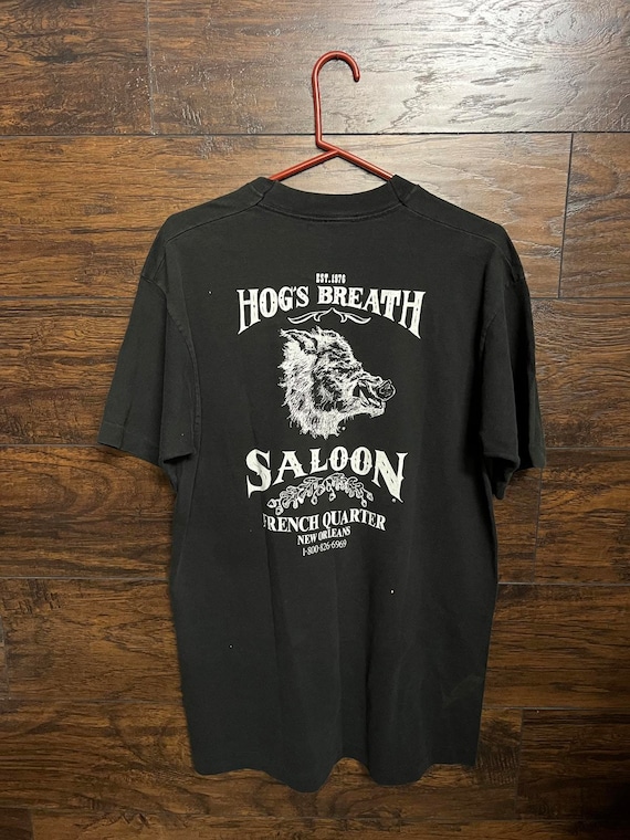 Hogs Breath Saloon French Quarter Single Stitch T-