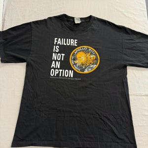 Nasa Apollo 13 T-shirt Smithsonian Museum Tee Made in USA XL