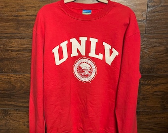 Vintage UNLV College Crewneck University of Nevada Las Vegas