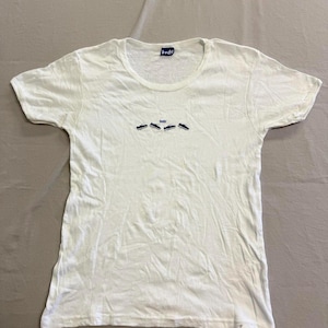 Vintage Keds Shoes Baby Tee - Made in USA - OS