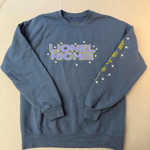 Lionel Richie Tour Crewneck All Night Long Tour Crewneck M