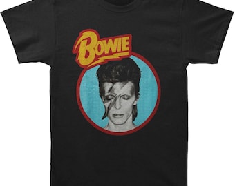 David Bowie Mens T-shirt- Officially Licensed David Bowie Aladdin Merch - Boyfriend Tee