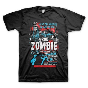 Rob Zombie Mens T-shirt- Call Bottle Officially Licensed  Logo Merch - Band Boyfriend Tee