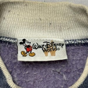 Felpa vintage Disney con Topolino che ammicca, Made in USA, taglia L immagine 3