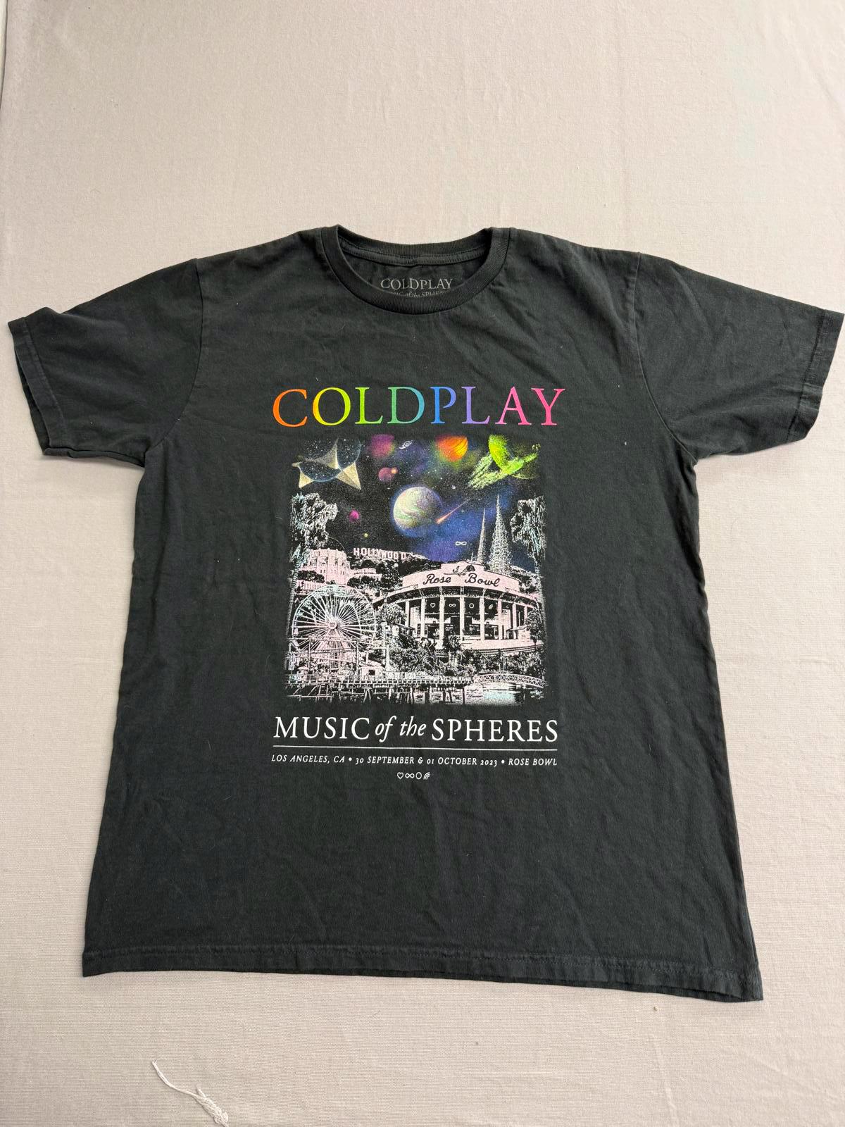 Maglietta Coldplay inspirata ai concerti del tour Coldplay 2023 di