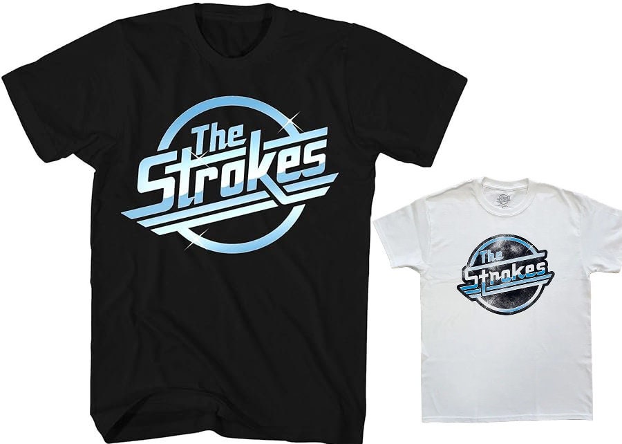 The strokes hot sale t shirt etsy