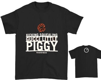 Camiseta para hombre de Radiohead Band- Merch de Radiohead Band con licencia oficial - Camiseta Boyfriend