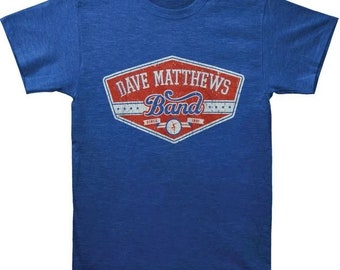 Dave Matthews Band Mens T-shirt- DMB Tour T-shirt Licensed Band Merch - Boyfriend Tee