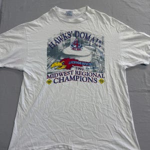 Vintage Kansas Jayhawks 1993 Beware of the Phog Roy Williams