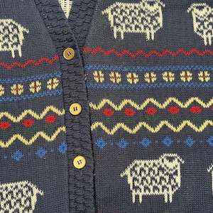 Vintage Pendleton Sophisticates Damen Pullover Weste Schaf L Bild 3