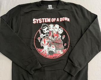 System of a Down Crewneck - SOAD Sweatshirt Cartoon Anime