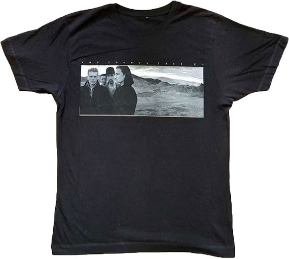 U2 Joshua Tree Mens T-shirt- Officially Licensed U2 Merch - 80s