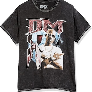 DMX Mens T-shirt- Official DMX Memorial Ruff Ryders Merch - Boyfriend Hip Hop Tee