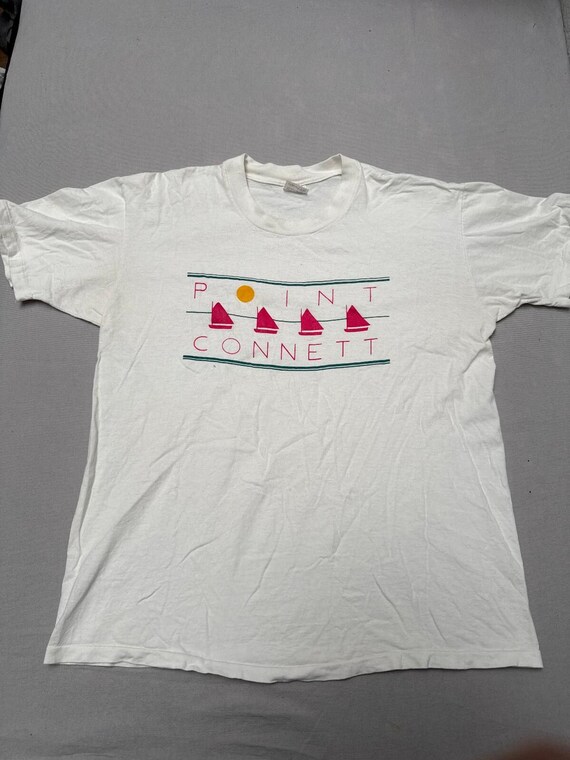 Vintage Point Connett Sailing T-shirt Buzzards Bay - L