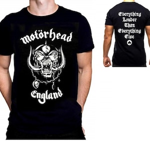 Motorhead Mens T-shirt- Officially Licensed Motorhead England Merch - 80s Boyfriend Tee