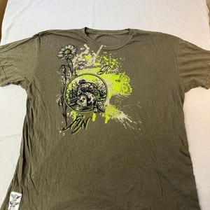 Camiseta do filme de robô de papelão Y2K Mason Brown Tee - XXL