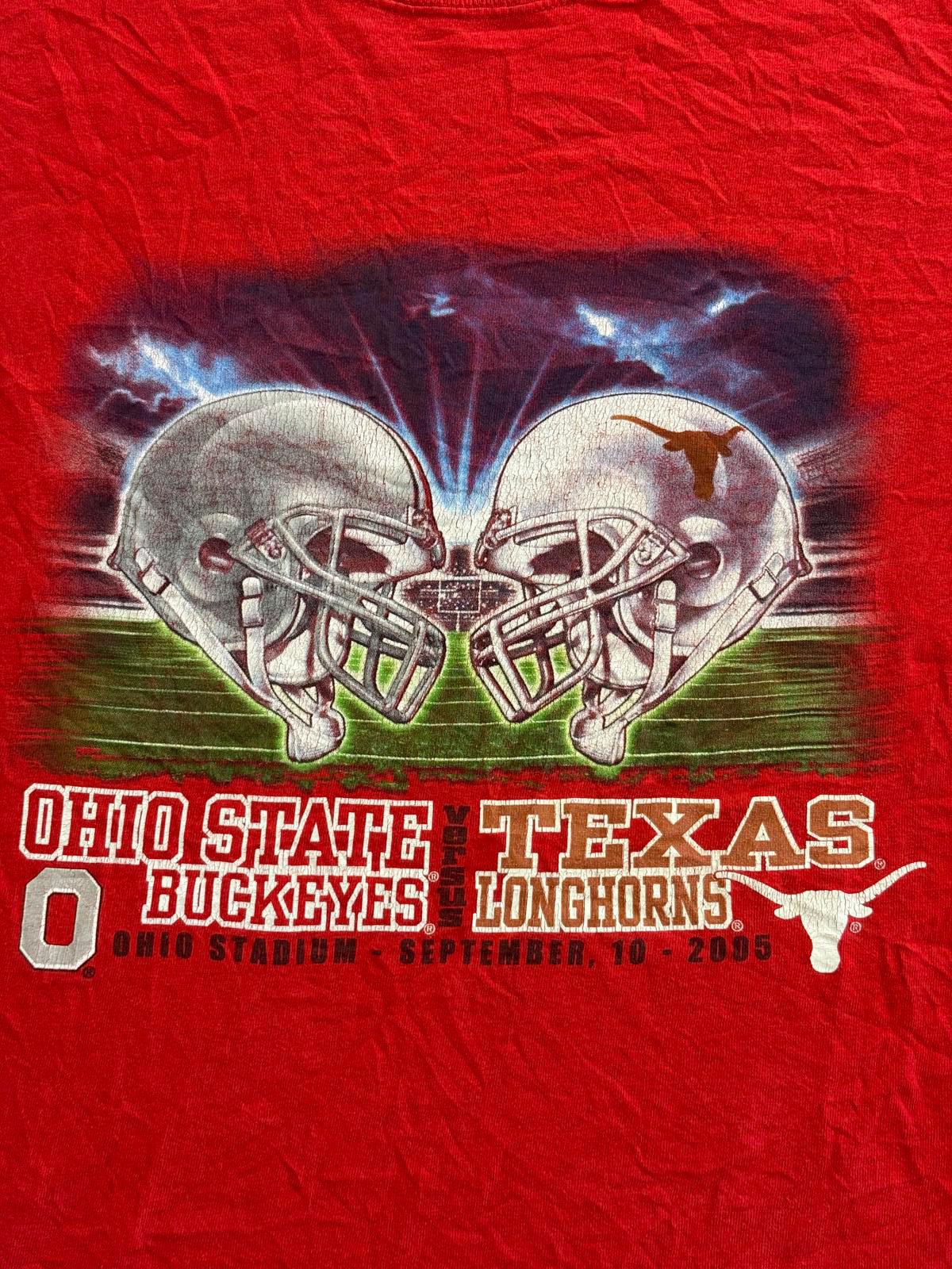 VTG Tshirt Football Ohio State Buckeyes Texas Longhorns 2005