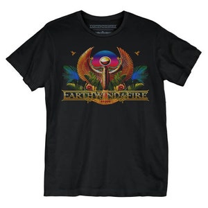 Earth Wind and Fire Mens T-shirt- Officially Licensed Earth Wind Fire Merch - Boyfriend Tee