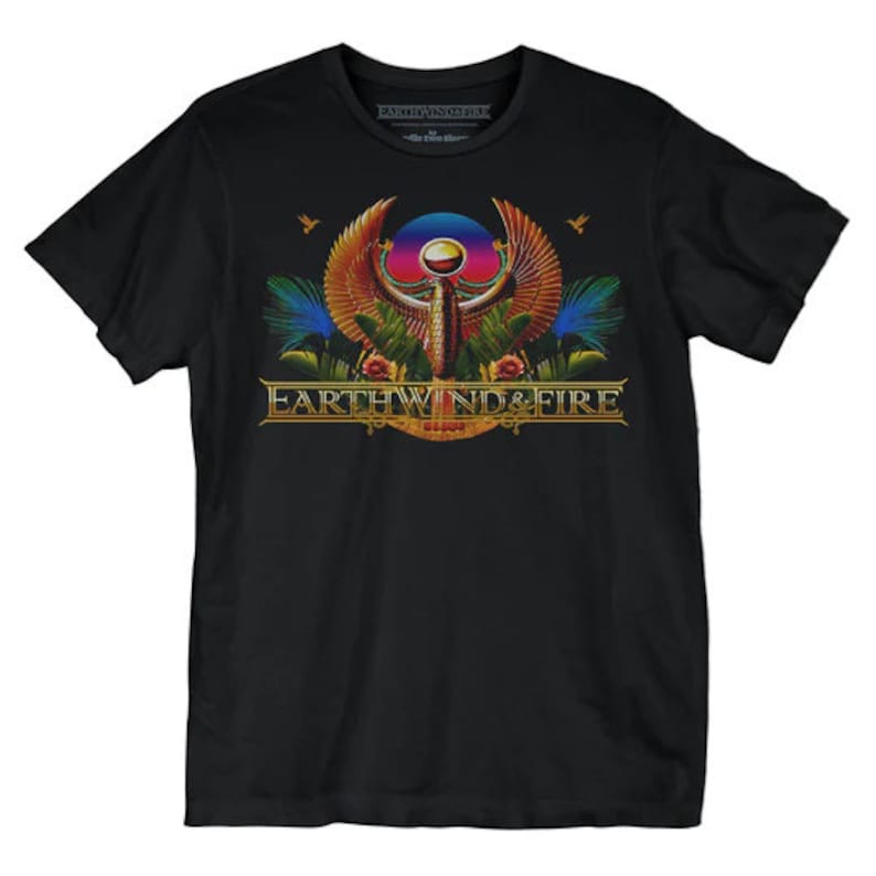 Earth Wind and Fire Mens T-shirt Officially Licensed Earth Wind Fire ...
