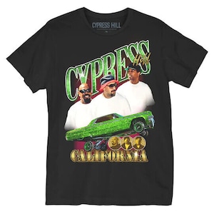 Cypress Hill Mens T-shirt- Officially Licensed Cypress Hill 90s California Merch - Hip Hop Boyfriend Tee