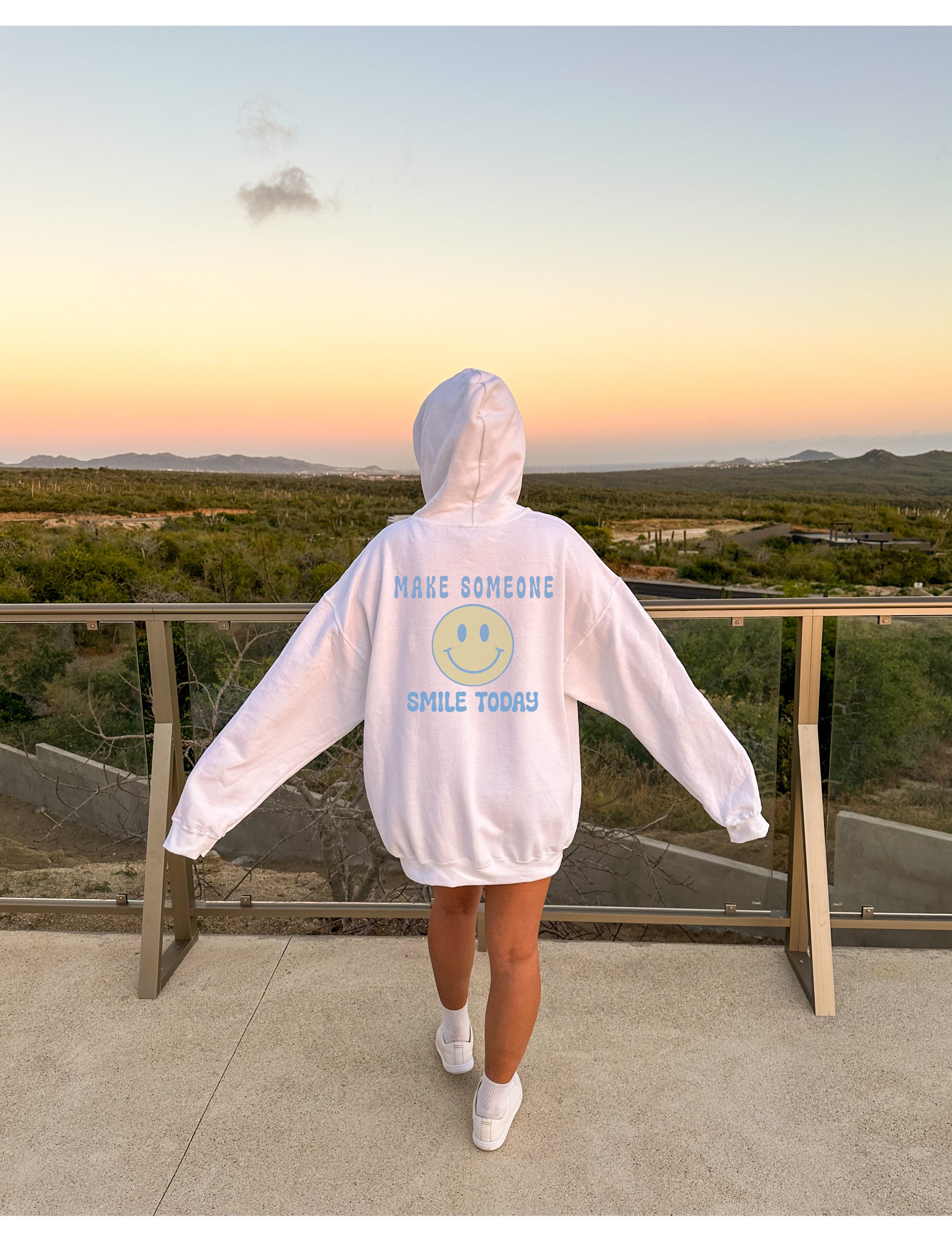 Sweet big loose hoodie sale