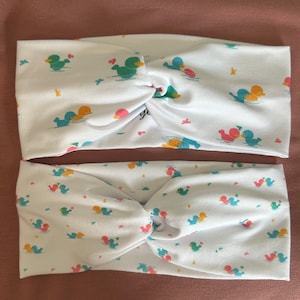 Ducky blanket twist headband