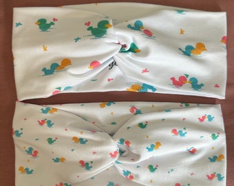 Ducky blanket twist headband