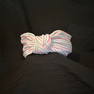Horizontal Striped LD Knotted Headband