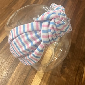 Vertical Stripes L&D Knotted Headband