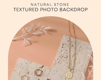 Natural Stone Product Photography Prop | Jewelry Photo Prop | Cosmetic Prop