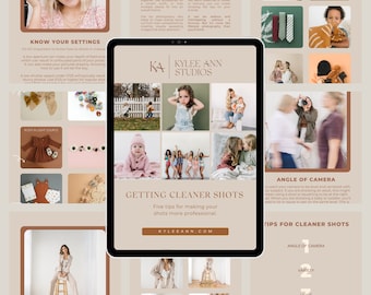Better Brand Photography 101 E-Book | Brand Session Guide | Getting Cleaner Shots | Commercial Photographers | Brand Photography