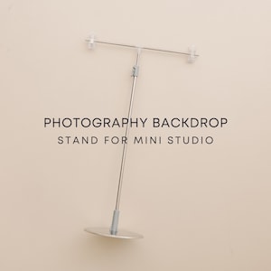 Mini Backdrop Stand for Flat Lays on Your Table Hang Your Cloth or ...