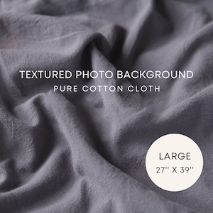 Pure Cotton Cloth for Photography Background | Textured Cloth for Jewelry Photography, Cosmetic Photography and all Product Photography