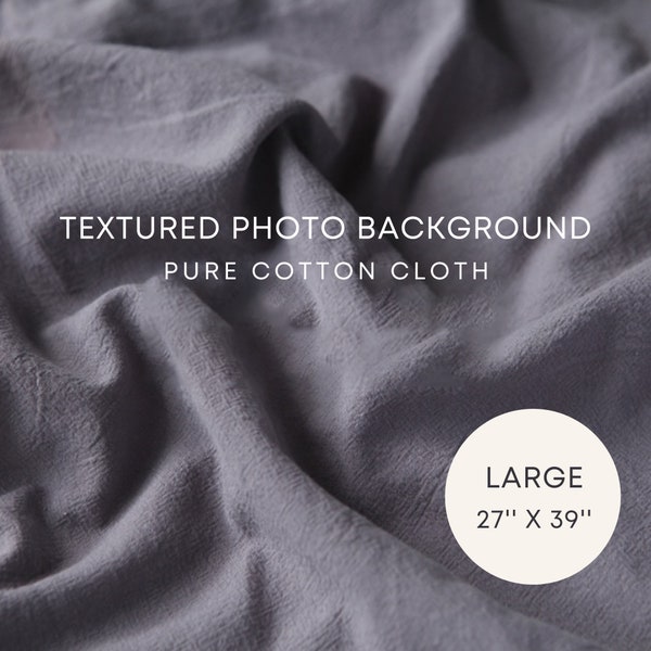 Pure Cotton Cloth for Photography Background | Textured Cloth for Jewelry Photography, Cosmetic Photography and all Product Photography