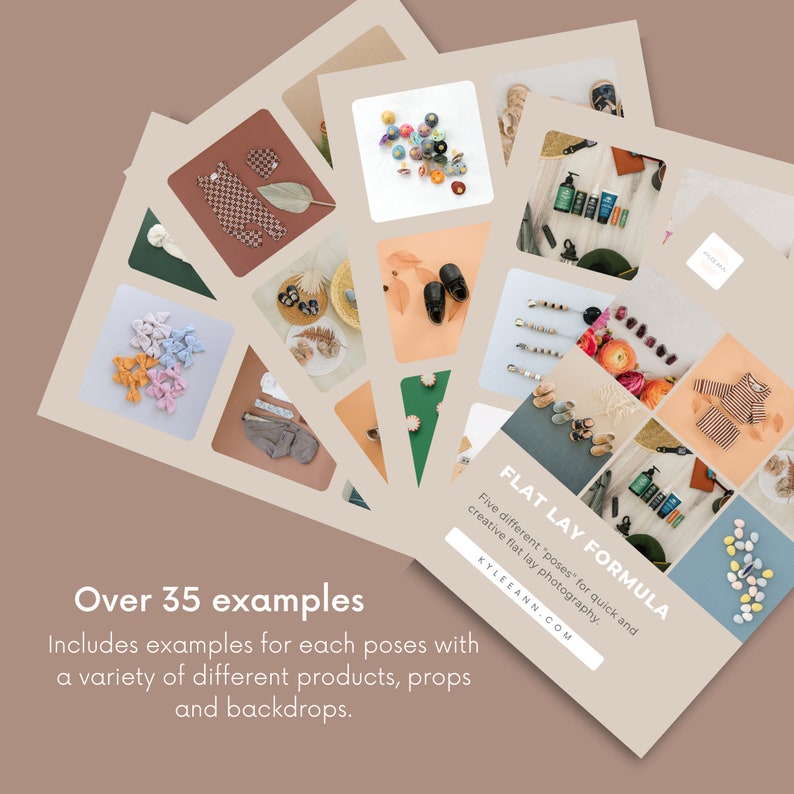 Flat Lay Product Photography Posing Guide for Brand Photography and