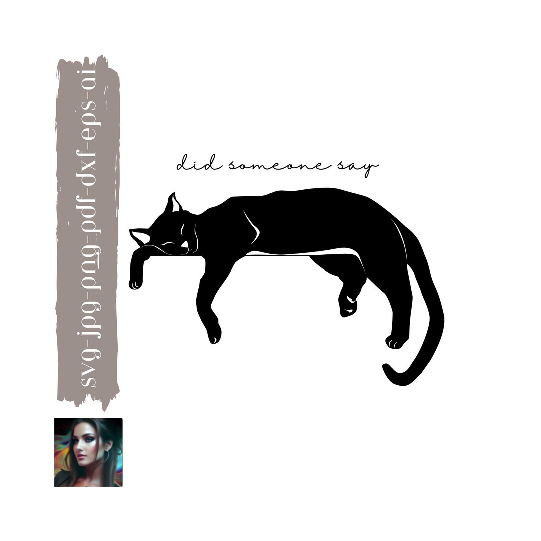 Did Someone Say Cat Nap Svg, Cat Nap, Black Cat, Cat, Sleepy Kitty ...