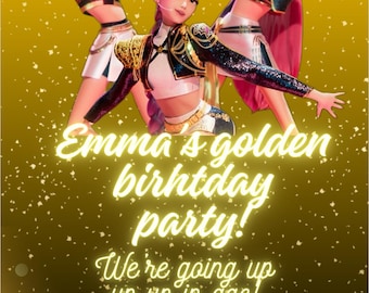 Convite de aniversário Kpdh